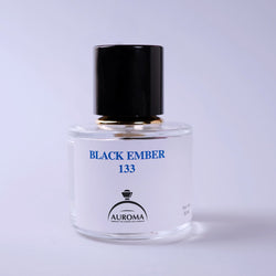 <b>BLACK EMBER 133 </b><br><br><h4>INSPIRED BY:<b>BACCARAT ROUGE 540&nbsp;</b><br>(RETAIL PRICE: 1250 AED)</h4>