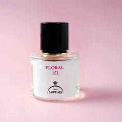 <b>FLORAL 151</b><br><br><h4> INSPIRED BY <b>GUCCI FLORA</b><br>(RETAIL PRICE: 625 AED)</h4>