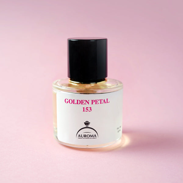 <b>GOLDEN PETAL 153</b><br><br><h4>INSPIRED BY : <b>MISS DIOR BLOOMING BOUQUET</b><br>(RETAIL PRICE: 709 AED)</h4>